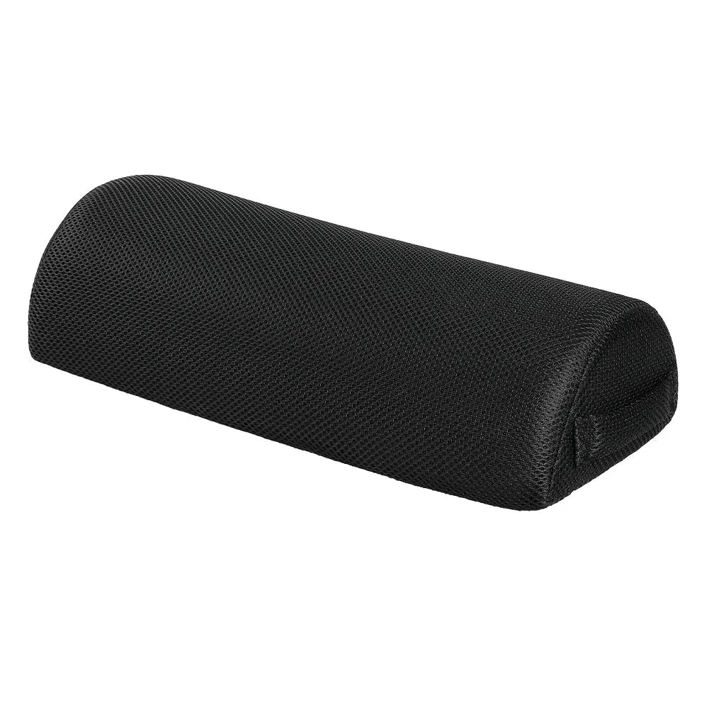 Almohada semicilíndrica, reposapiés de oficina, masajeador de pies, almohada de sujeción para piernas, taburete ergonómico para pies
