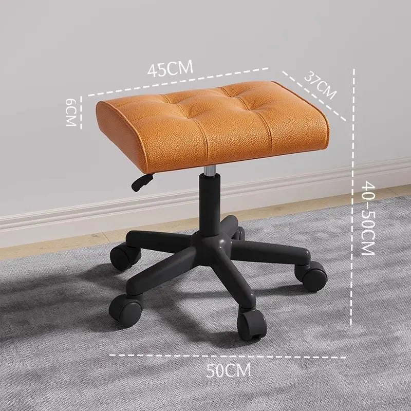 Reposapiés de altura ajustable para silla de oficina, reposapiés elevador debajo del escritorio con espuma viscoelástica, reposapiernas ergonómico para sofá de casa