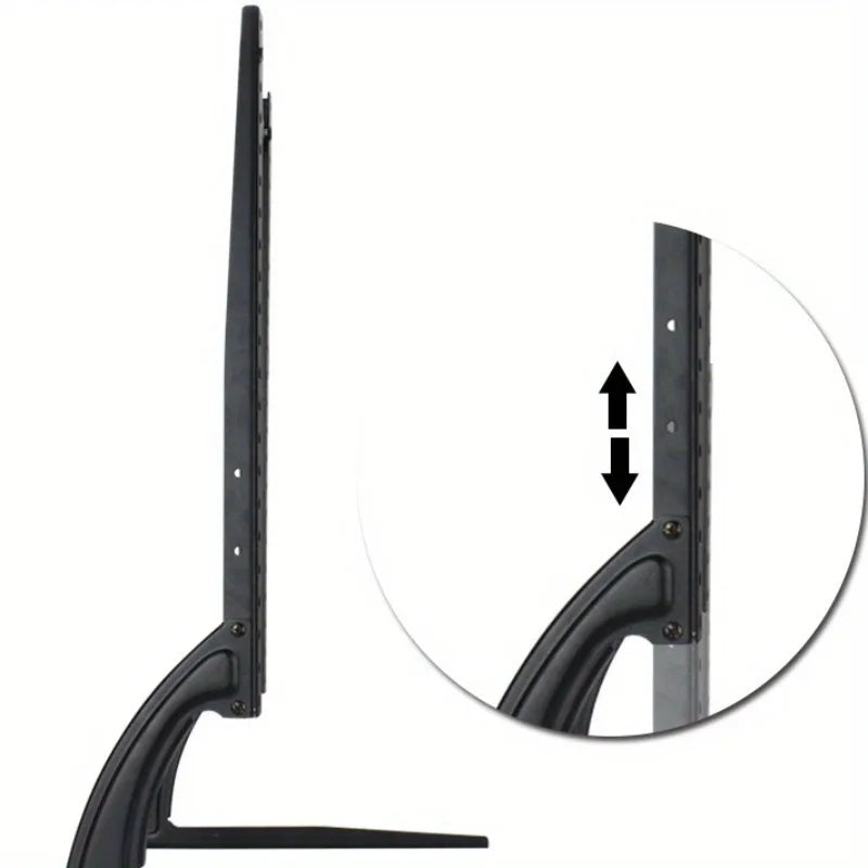 Patas universales de soporte de TV, pies de TV para televisores LCD/LED/OLED/plasma, soporte de TV de mesa, elevador de pedestal para pantallas planas y curvas de Halloween