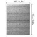 Pegatinas de pared impermeables de PVC para decoración de cocina, dormitorio, sala de estar, de 70cmx1/2/3/5/10m para papel tapiz de habitación de niños, decoración del hogar