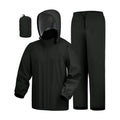 Traje de lluvia iCreek impermeable con capucha, transpirable, ligero, plegable, chaqueta y pantalón, para hombres y mujeres, para senderismo, pesca, golf.