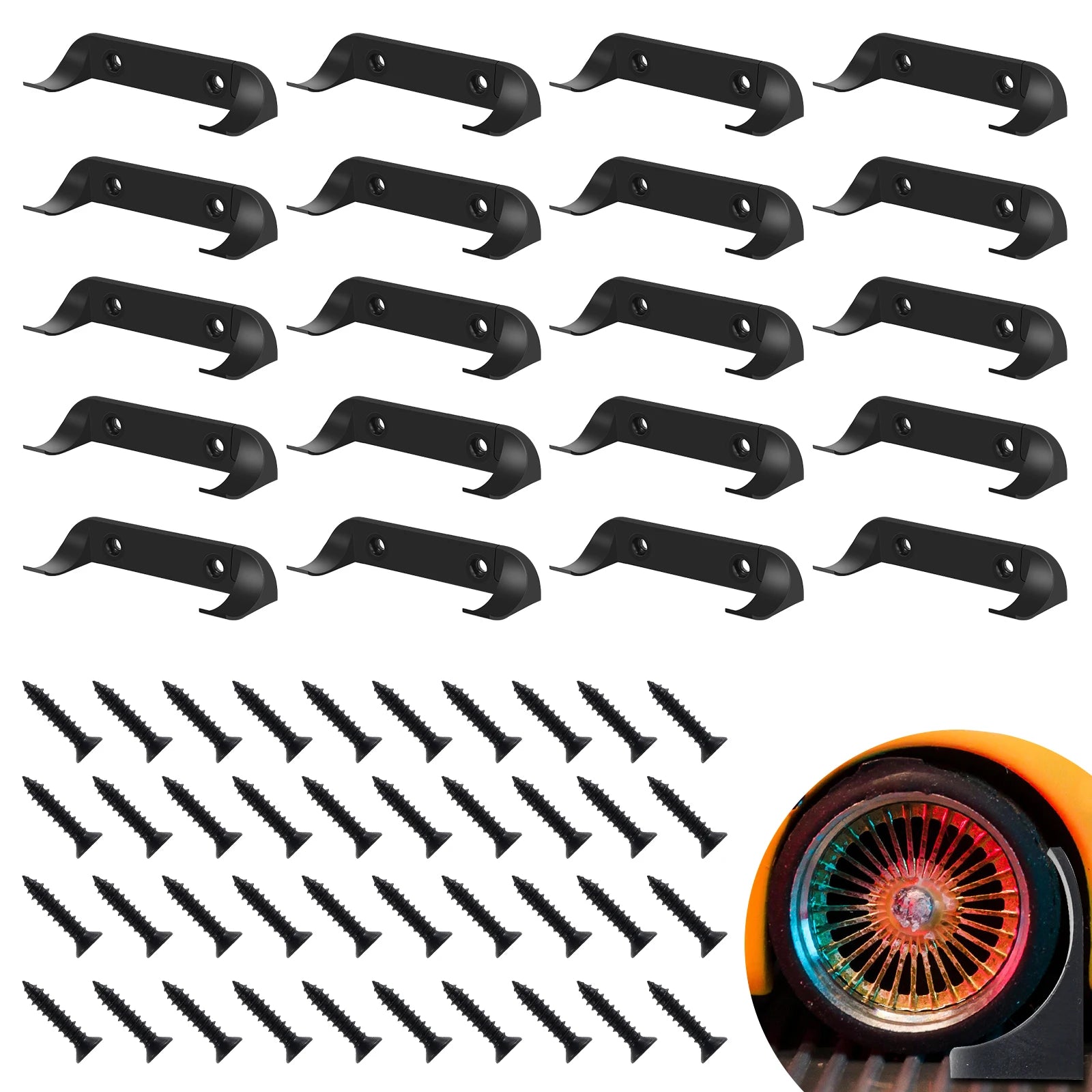 Soporte de pared para exhibir coches de colección, 12/20 unidades, soporte firme para coches de juguete con ruedas en la pared, estante de exhibición para maquetas de coches Lego