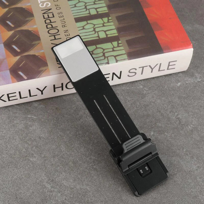 Luz de libro de 3 colores con clip de carga, luz de lectura y aprendizaje versátil, clip de luz de lectura con atenuación y protección ocular, lámparas LED de libro