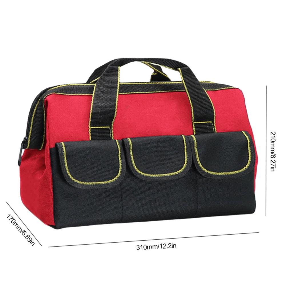 Bolsa de herramientas para escalera telescópica, bolsa portátil para herramientas multiusos, bolsa de almacenamiento de herramientas para escalera de tijera, organizador de herramientas Oxford impermeable