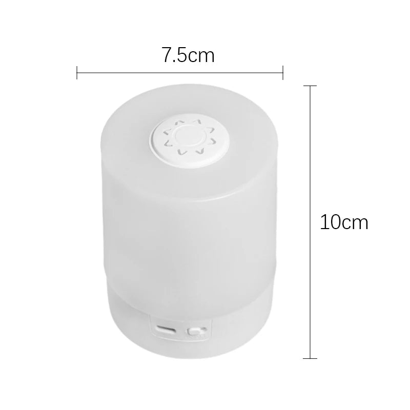 Luces de noche LED regulables para mesita de noche, lámparas de noche de carga para escritorio, iluminación decorativa para dormitorio, lámparas de mesa LED táctiles para lectura