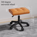 Adjustable Height Foot Rest for Office Chair, Under Desk Elevating Footstool with Memory Foam, Ergonomic Home Sofa Leg Rest