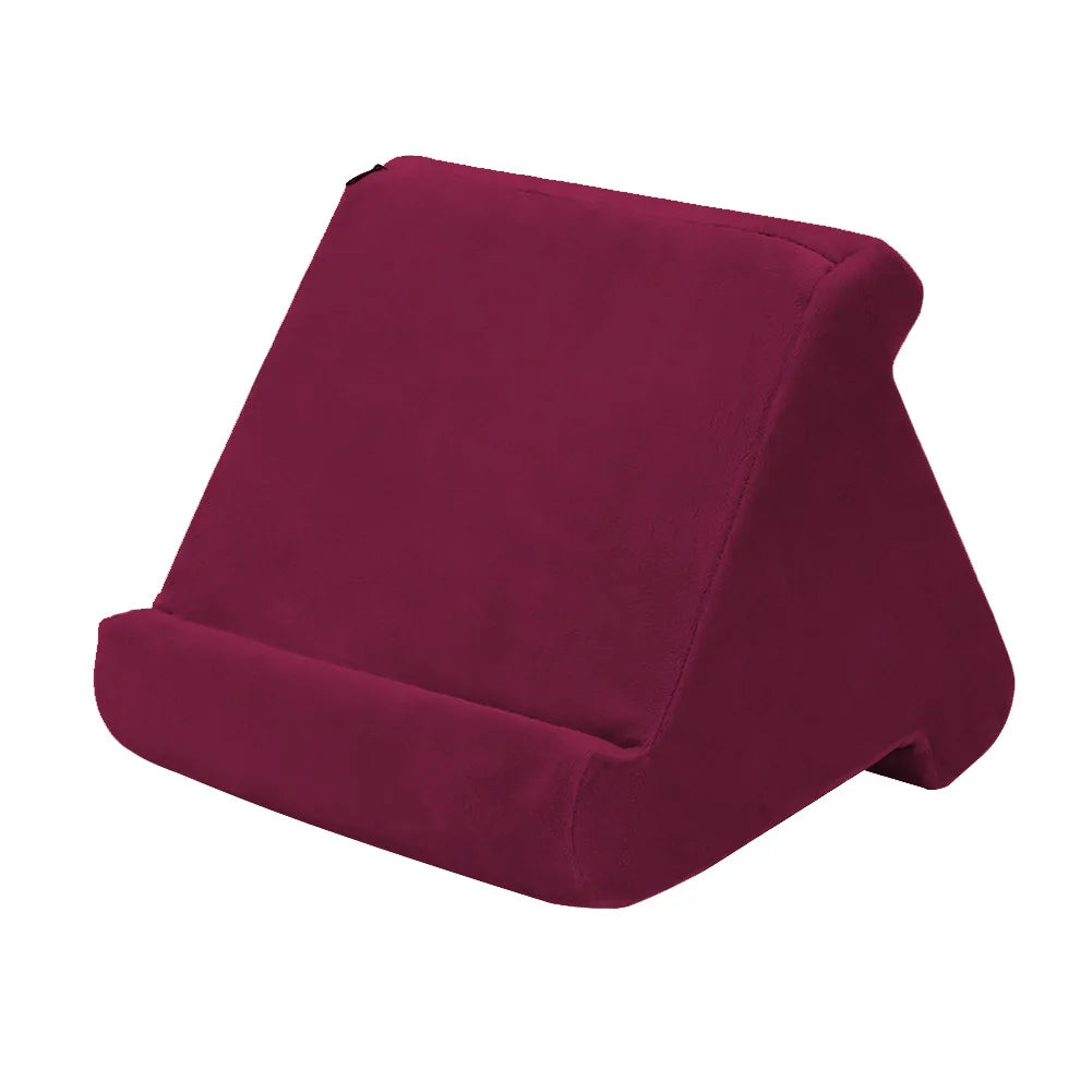 Soporte de almohada de esponja multifuncional para tabletas, para leer libros, soporte de escritorio para tabletas