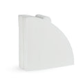 10-100 PCS Papel de Filtro de Café, Cono de Pulpa de Madera en Forma de V, Filtro de Goteo para 2-4 Tazas, Filtros de Papel de Café por Goteo Natural, Accesorios