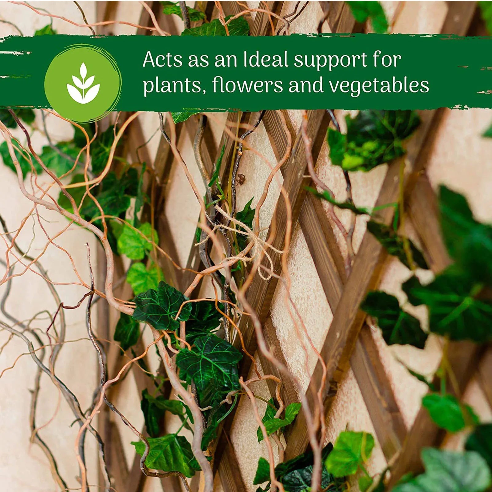 Celosías expandibles para trepar plantas, cerca de pino extensible, soporte para plantas trepadoras, celosías expandibles para trepar plantas