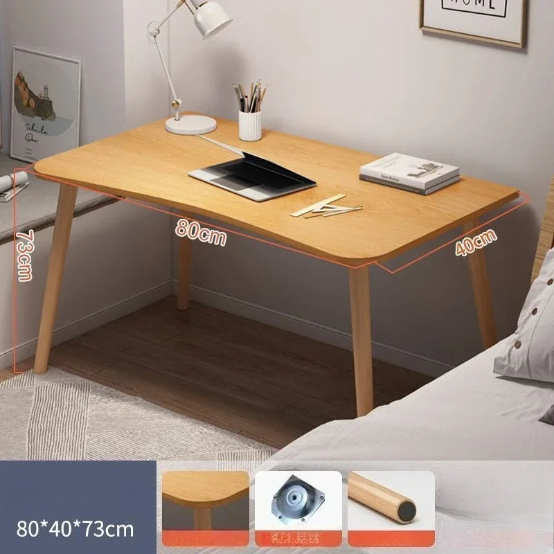 Escritorio de computadora ligero para estudiante, hogar, alquiler, dormitorio, escritorio, habitación, casa de alquiler simple, escritura, mesa de oficina, muebles de oficina