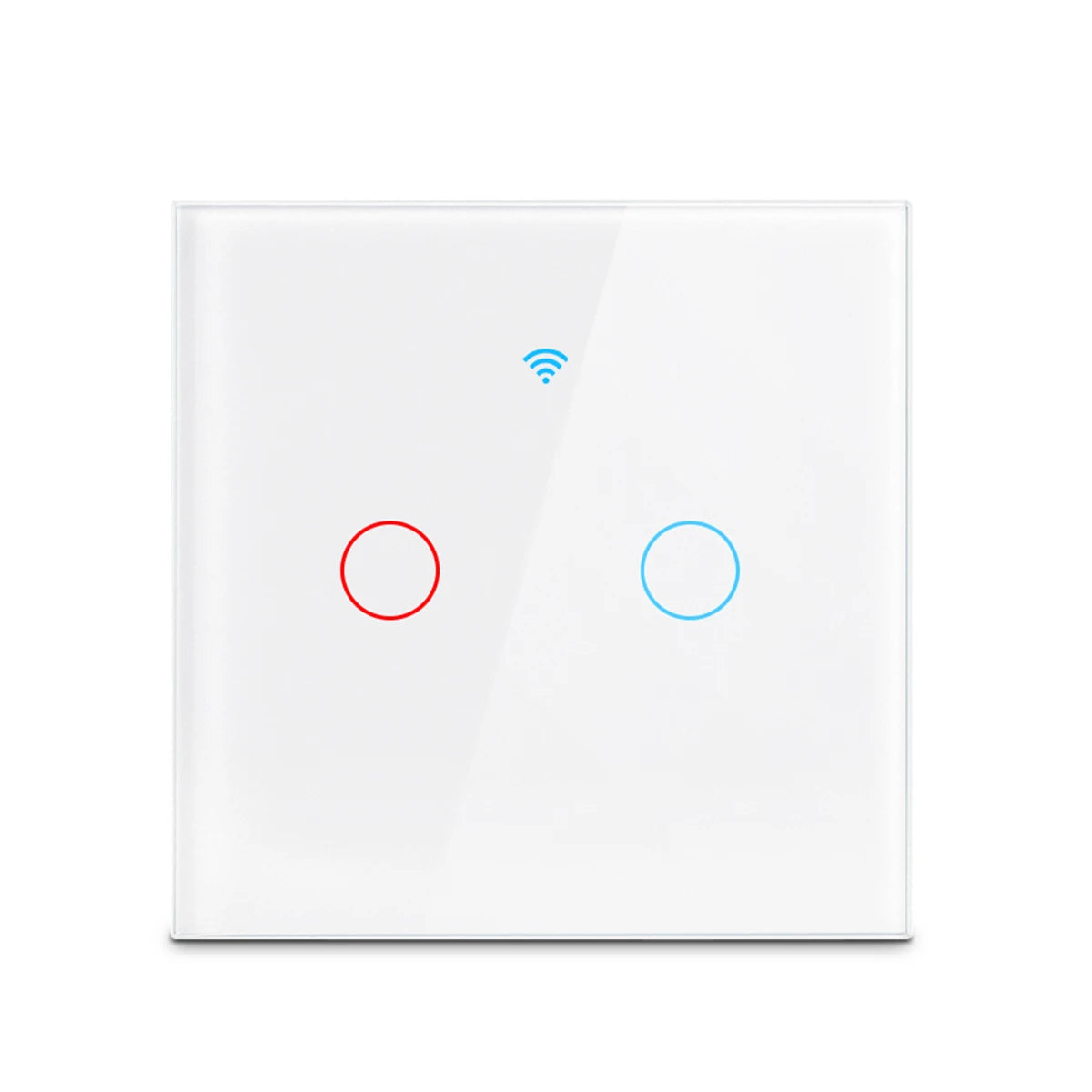 Work With Tuya WiFi Smart Switch Works With Alexa With/Without Neutral Wire Wireless RF433 Wall Touch Sensor Switch