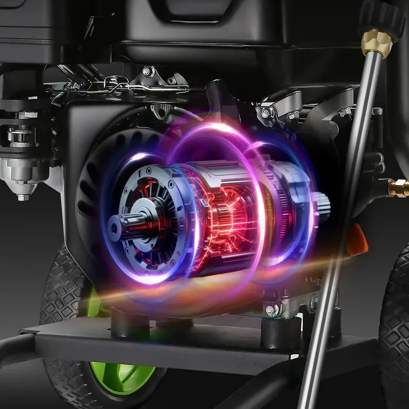 Hidrolavadora de gasolina de 4200PSI, 4.0GPM, 209CC con manguera de 25ft y 4 boquillas