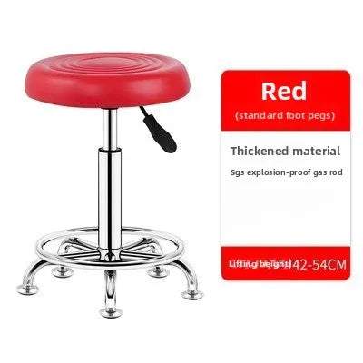 Silla de bar multifuncional silla giratoria de bar silla elevadora de bar taburete giratorio de bar silla de peluquería taburete alto taburete redondo taburete de belleza