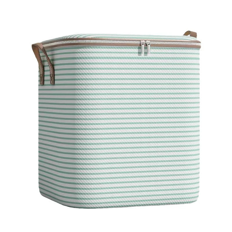1 unidad Bolsa de almacenamiento de gran capacidad para el hogar Material no tejido Organizador de armario Se puede usar para edredones, ropa, juguetes