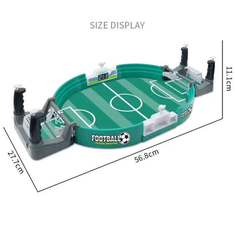 Juego de mesa de fútbol de mesa para fiestas familiares, juego de mesa de fútbol de mesa, juguetes de fútbol, deportes portátiles, juguetes al aire libre, regalo para niños