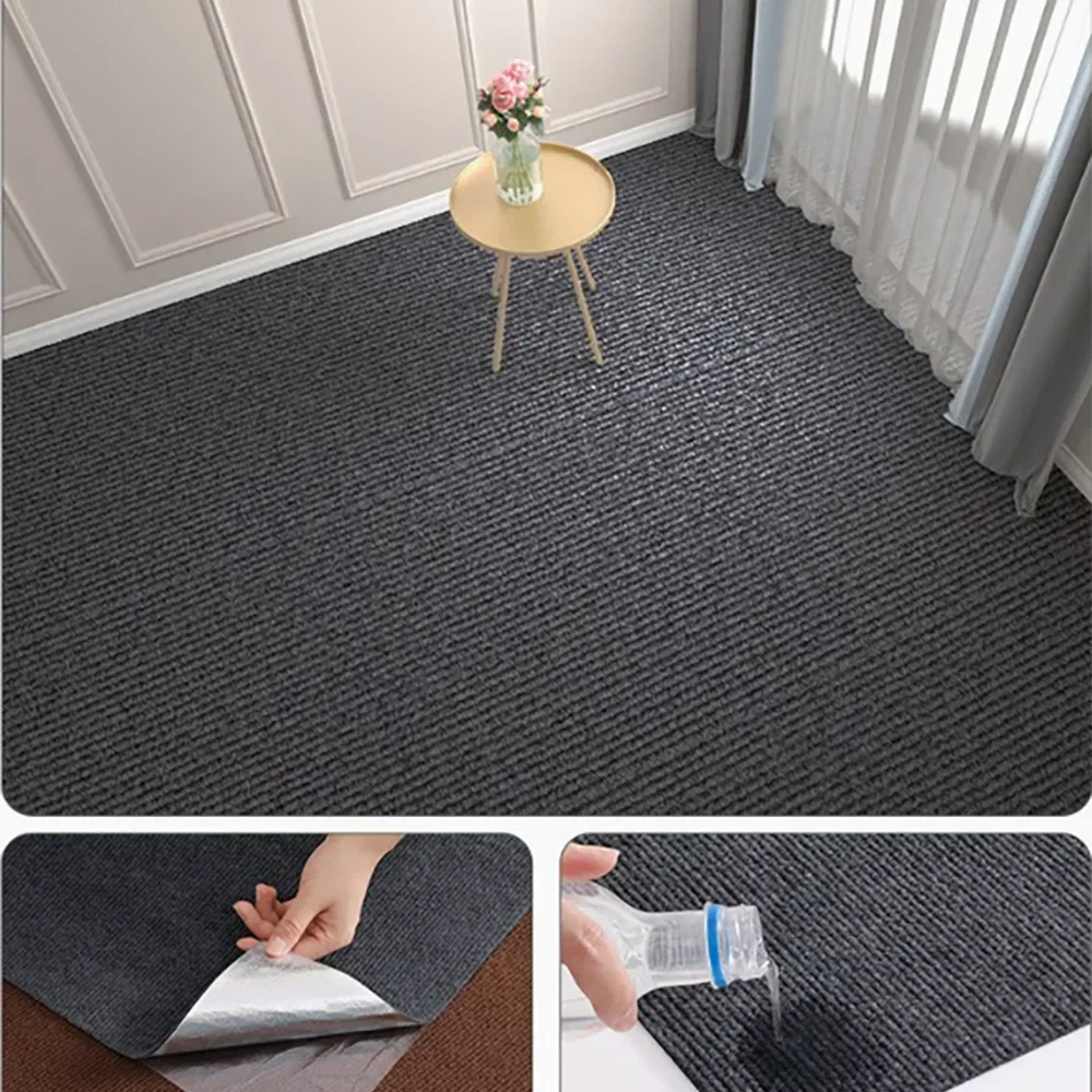 Alfombrilla antideslizante autoadhesiva prémium de 40 cm x 3 m, impermeable, a prueba de aceite, para cocina, baño, exterior, alfombra antideslizante, decoración del hogar