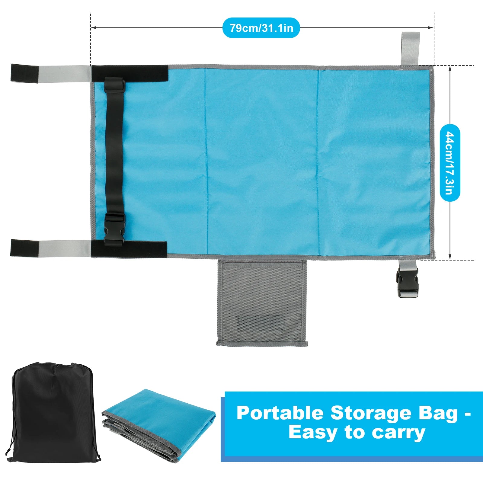Cama de avión para niños, transpirable, extensor de asiento de avión para niños, reposapiés portátil para aviones, elementos esenciales de viaje, hamaca para pies de avión