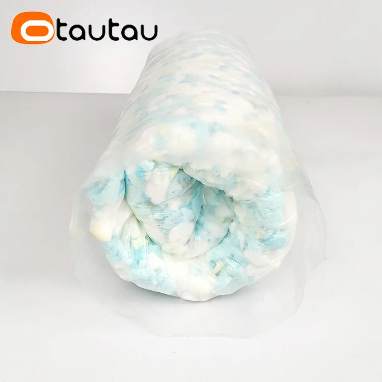 OTAUTAU 1kg 2.2bls Espuma Viscoelástica Triturada Esponja Almohada Puf Relleno Sofá Puf Sillón Cojín Relleno Muñeca