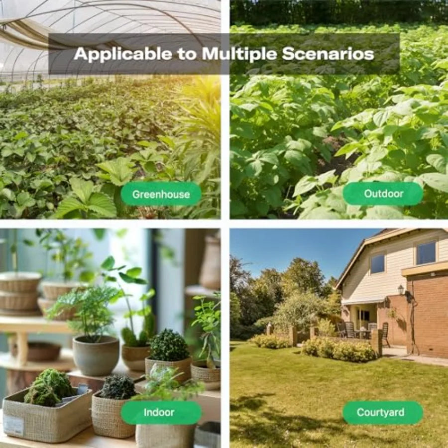Sensor inteligente de humedad del suelo, se necesita concentrador Zigbee, medidor capacitivo de humedad/temperatura para plantar en el jardín, compatible con Ho