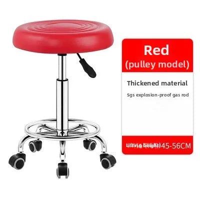 Silla de bar multifuncional silla giratoria de bar silla elevadora de bar taburete giratorio de bar silla de peluquería taburete alto taburete redondo taburete de belleza