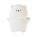 Linda Lámpara de Noche de Silicona de Oso Tumbado, Luz Decorativa de Escritorio, Lámpara de Ambiente Creativa para Interiores, Lámpara de Noche para Bebé, Regalo para Niños
