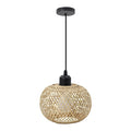 Bamboo Pendant Lamp Hanging Lamp Handmade Rattan Chandelier Fixture Restaurant Dining Room Indoor Lighting AC85-260V