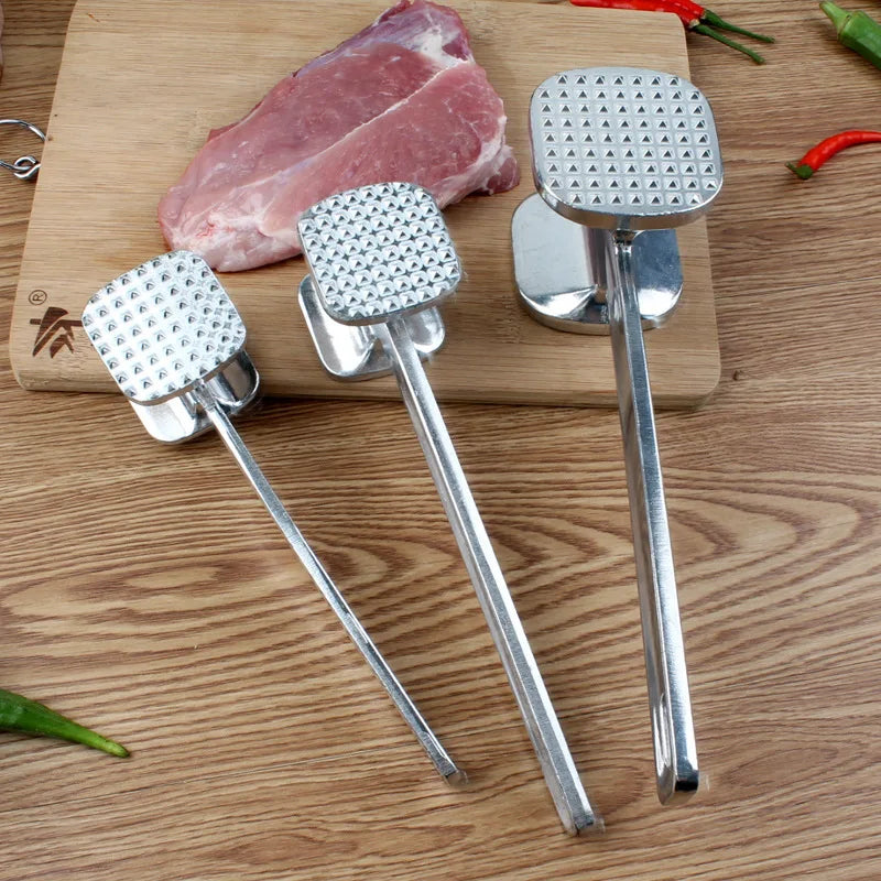 Gadget martillo de carne de doble cara, utensilios de cocina para carne de res, accesorios, gadgets, productos, herramientas, artículos para el hogar, comedor, bar