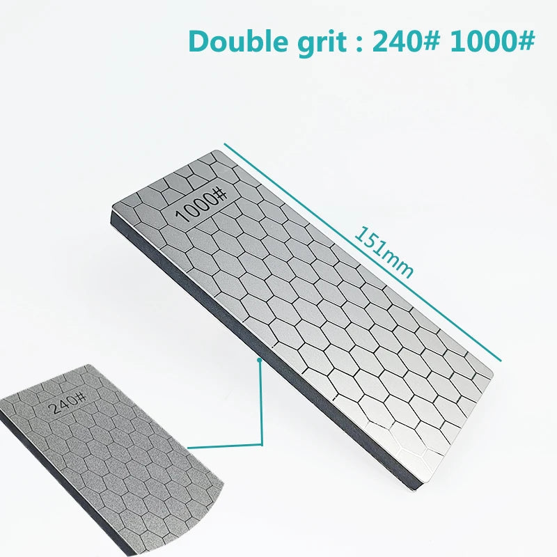 Kitchen Sharpener Chef Knife Diamond Sharpening Stone 400 600 1000 1200 Grit Whetstone Knife Sharpener Scissors System H3
