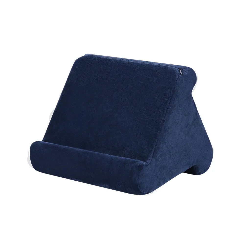 Soporte de almohada de esponja multifuncional para tabletas, para leer libros, soporte de escritorio para tabletas