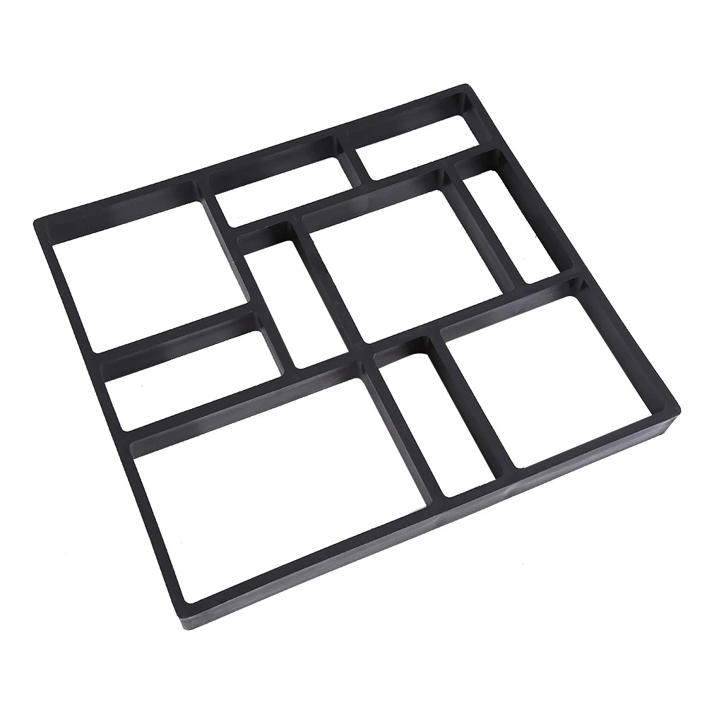 Pathmate Stone Mold Stone Paving Mold  Garden Concrete Paving Mold For Pavement walkways Outdoor Improvements Concrete Mold