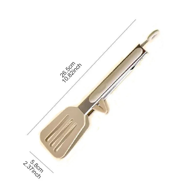 Pinzas para alimentos de 9 pulgadas Pinzas de acero inoxidable Pinzas de cocina antiadherentes de silicona Clips para barbacoa al aire libre Utensilios para ensaladas y pan Accesorios de cocina