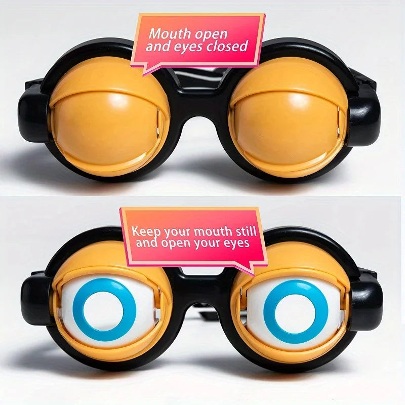 Gafas, Juguetes, Artículos para Fiestas de Adultos, Bromas Divertidas, Regalos de Navidad y Cumpleaños, Gafas de Plástico Juguetes Novedosos y Divertidos Regalos de Pascua