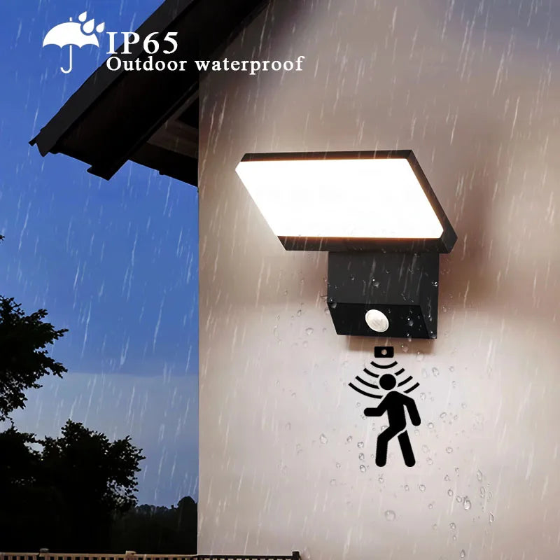 IP65 Waterproof Sensor Wall Lamp LED Outdoor Wall Light Adjustable Angle wall Lights  Aluminum Alloy Entrance Corridor Balcony