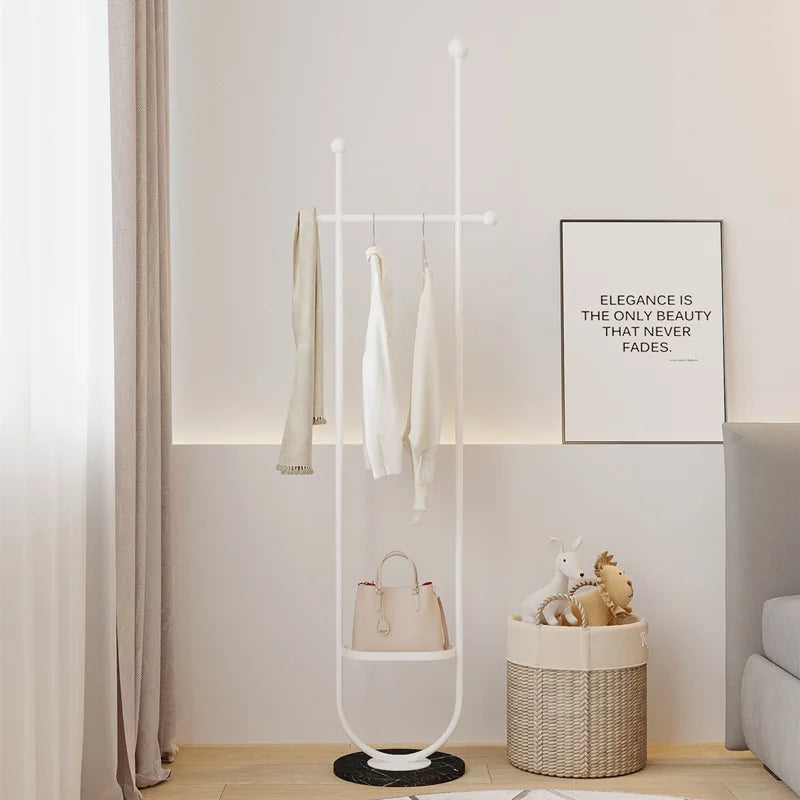 Perchero portátil de pie para dormitorio, colgador de ropa, perchero, muebles modernos para tiendas de ropa
