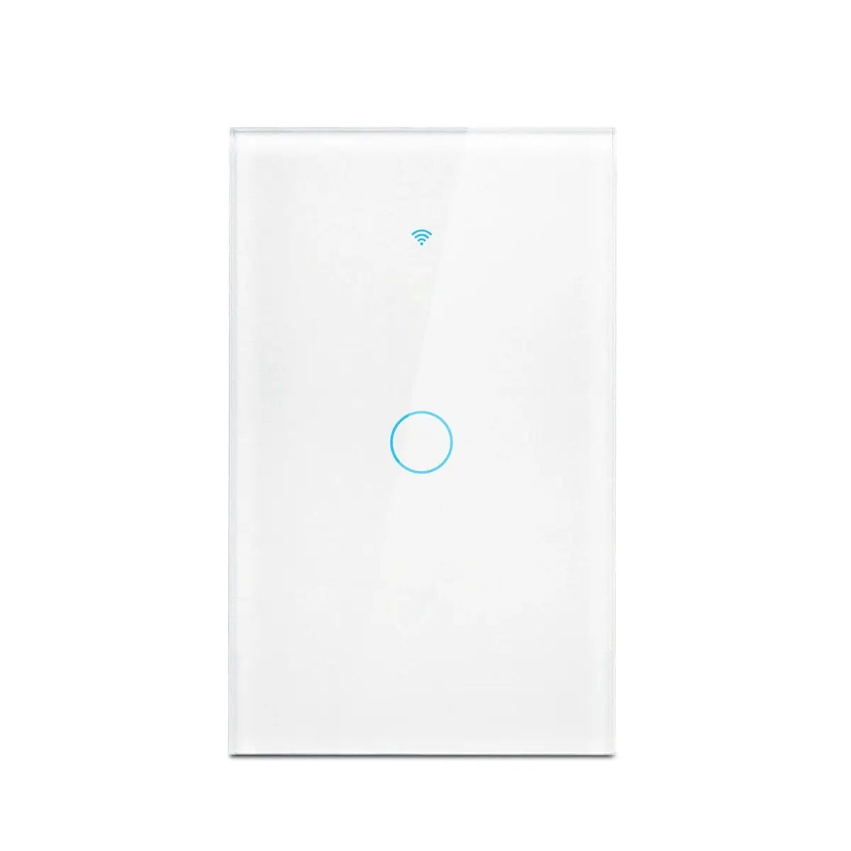 Funciona con el interruptor de luz de pared inteligente Tuya WIFI US/UE con panel táctil de vidrio y control remoto inalámbrico por voz con Alexa Google Home