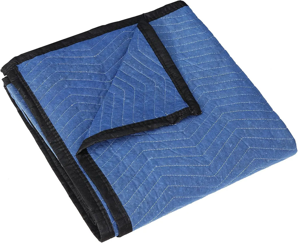 Mantas acolchadas resistentes para mudanza, 203 x 183 cm, protectores acolchados para muebles, suministros de mudanza, paquete de 24