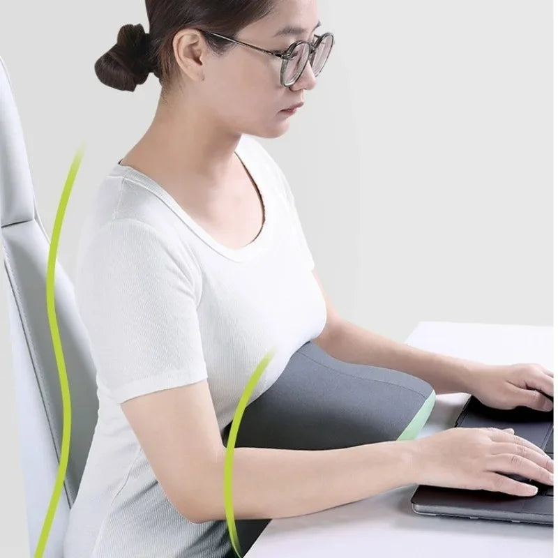 Almohada de viaje portátil en forma de U de espuma viscoelástica, almohadas para dormir, almohada para siesta de oficina, cojín cervical para coche o avión, soporte ergonómico para la cabeza