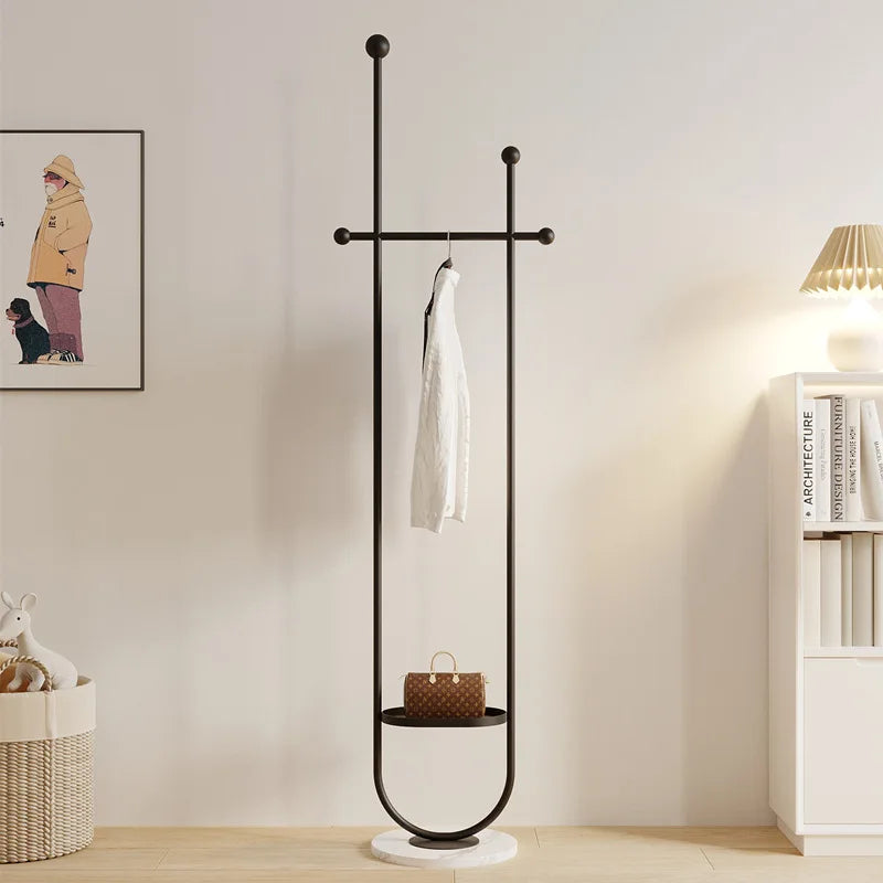 Perchero portátil de pie para dormitorio, colgador de ropa, perchero, muebles modernos para tiendas de ropa