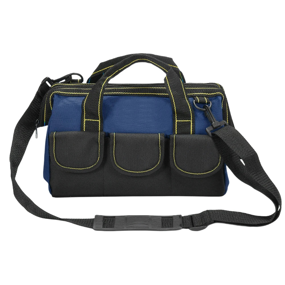 Bolsa de herramientas para escalera telescópica, bolsa portátil para herramientas multiusos, bolsa de almacenamiento de herramientas para escalera de tijera, organizador de herramientas Oxford impermeable