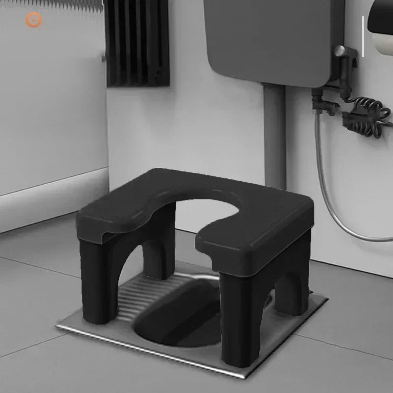 Inodoro en cuclillas taburete silla antideslizante grueso hogar panel ensanchado borde redondeado resistente fácil de lavar orinal sillas para baño