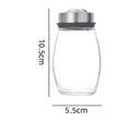 NUEVO Bote de Cristal de una Sola Botella y Juego de Frascos de Especias con Soporte de Almacenamiento para Botellas de Condimentos, Azúcar, Pimienta y Saleros para la Cocina