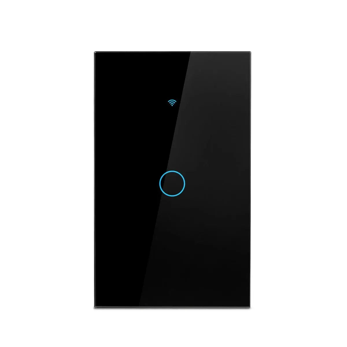 Funciona con el interruptor de luz de pared inteligente Tuya WIFI US/UE con panel táctil de vidrio y control remoto inalámbrico por voz con Alexa Google Home