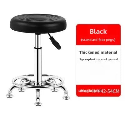 Silla de bar multifuncional silla giratoria de bar silla elevadora de bar taburete giratorio de bar silla de peluquería taburete alto taburete redondo taburete de belleza
