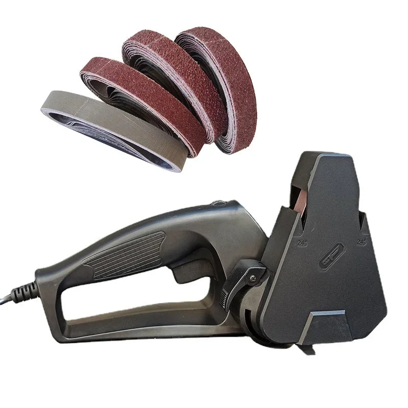 Afilador de cuchillos eléctrico profesional, amoladora, bandas de lijado, máquina de afilar de cocina, sistema de pulido, herramientas de carpintero, NOVEDAD 2022