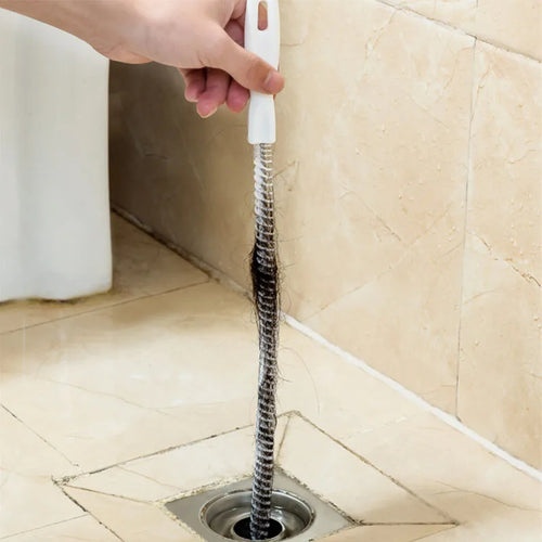 Herramienta de limpieza de desagües para el hogar, de 1 a 10 unidades, para cabello y cocina, baño, lavabo, varilla de limpieza antiobstrucción, desatascador de tuberías