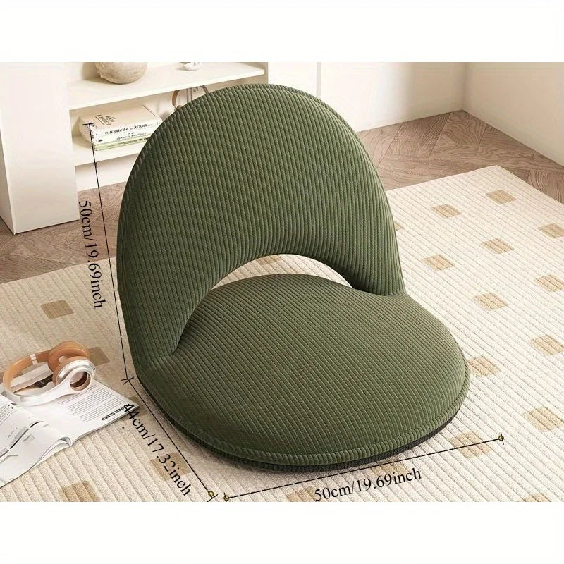 Tumbona plegable Tatami con respaldo para sentarse y dormir, cama para espacios pequeños para invitados en ventanal, silla cojín de suelo convertible