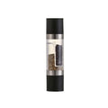 Molinillo manual de sal y pimienta de acero inoxidable, molinillo de especias de cerámica ajustable, herramienta de cocina, 2 en 1