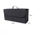 Bolsa de almacenamiento para maletero de coche, bolsa organizadora, organizador de maletero, gadget de coche, caja de almacenamiento plegable grande antideslizante, bolsa de herramientas de mano.
