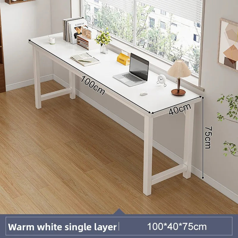 Mesa de comedor moderna compacta de doble propósito, escritorio de estudio, estrecha, ahorradora de espacio, plegable, extensible, mesa de cocina para uso doméstico