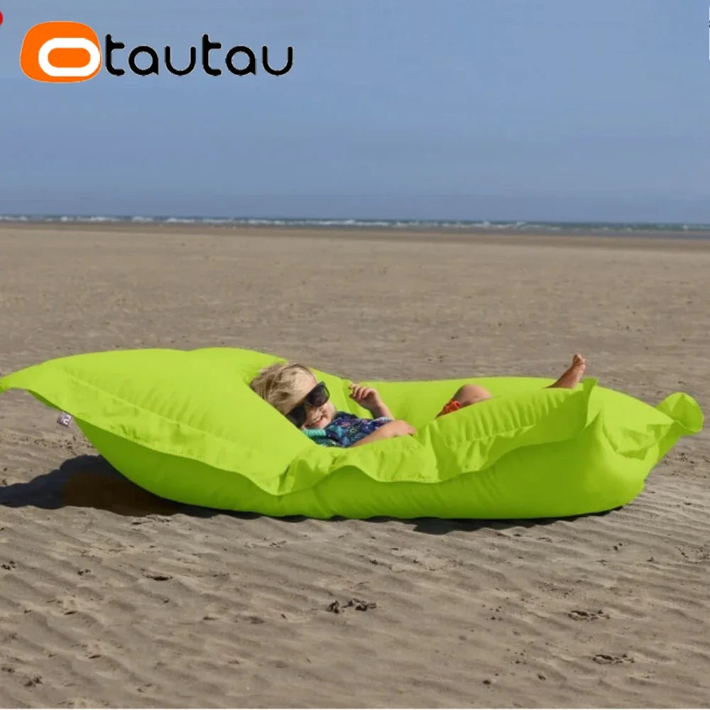 Funda de cojín para exteriores OYAUTAU, puf, flotador de piscina de playa, tumbona DD034 [¡Sin relleno! ¡Necesitas comprar el relleno tú mismo!]